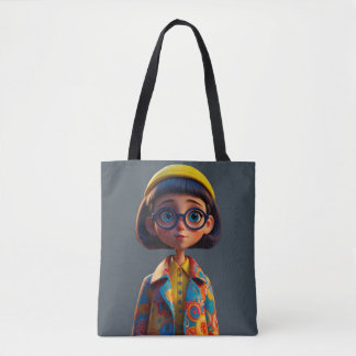 Cute Pie stijlvolle boodschappentas Tote Bag