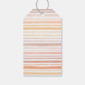 Cute Pie Thanksgiving Baby Shower Bedanktag Cadeaulabel (Achterkant)