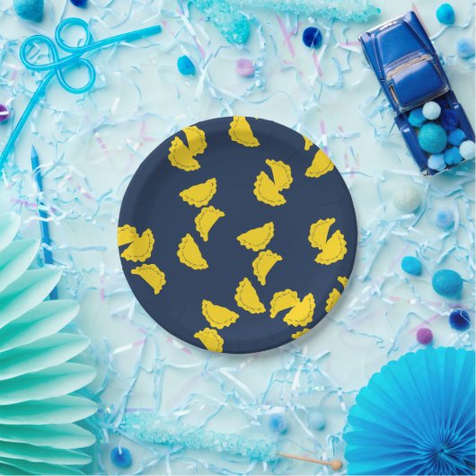 Cute Pierogi Paper Borden Papieren Bordje (Feest)