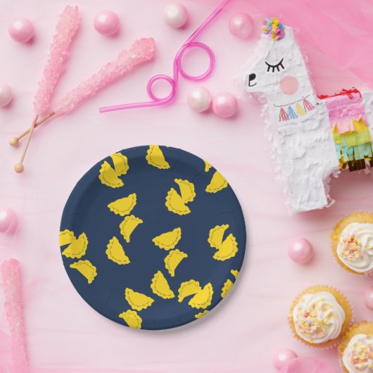 Cute Pierogi Paper Borden Papieren Bordje (Feest)