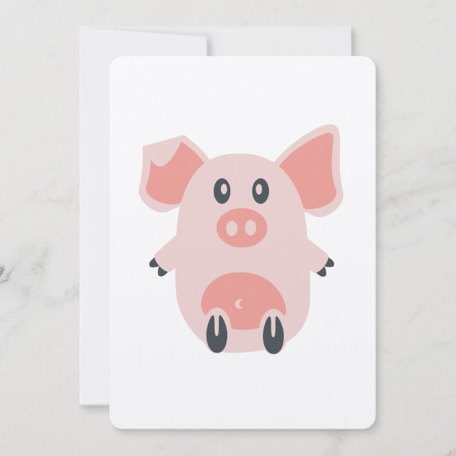 Cute Pig (Voorkant)