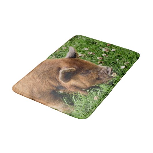 CUTE PIG BADMAT (Gekanteld)