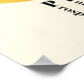 Cute Pig Cartoon Poster (Hoek)