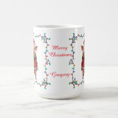 Cute Pig Christmas Mug Koffiemok (Center)