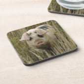 Cute Pig Cork Onderzetter (Linkerzijde)