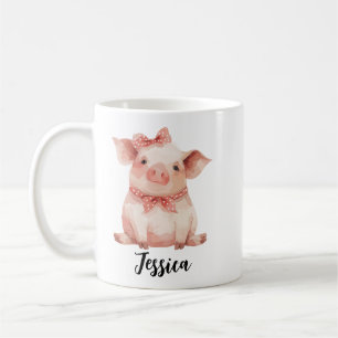 Cute Pig Day Mok – Schattige Varkensliefhebber