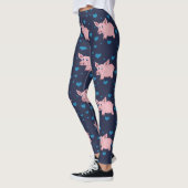 Cute Pig en Hearts Leggings (Links)