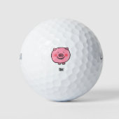 Cute Pig Golfballen (Voorkant)