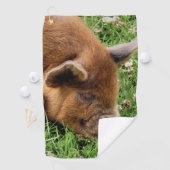 CUTE PIG GOLFHANDDOEK (Insitu)