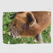 CUTE PIG GOLFHANDDOEK (Horizontaal)