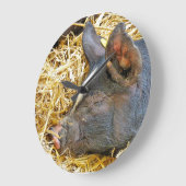 CUTE PIG GROTE KLOK (Hoek)