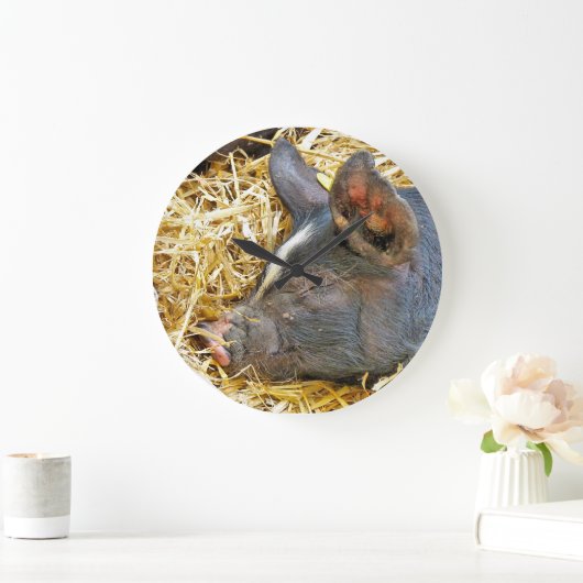 CUTE PIG GROTE KLOK (Huis)