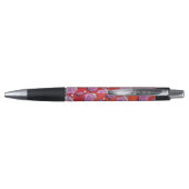 Cute Pig in Santa Hat op Red Pen (Achterkant)