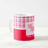 Cute Pig Koffiemok (Voorkant links)
