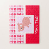 Cute Pig Legpuzzel (Verticaal)