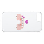 Cute Pig Love Case-Mate iPhone Case (Achterkant (Horizontaal))