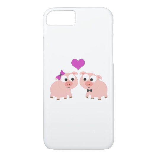 Cute Pig Love Case-Mate iPhone Case (Achterkant)
