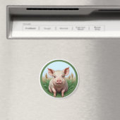 cute pig magneet (Insitu (Vaatwasser))