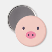 Cute Pig Magnet (Voorkant / Achterkant)