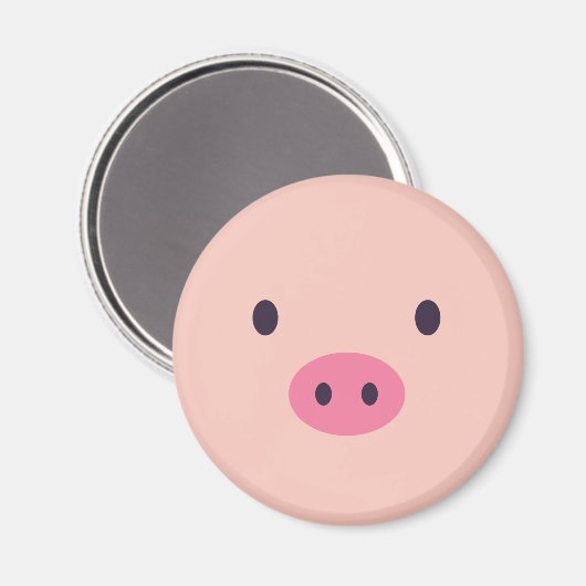 Cute Pig Magnet (Voorkant / Achterkant)