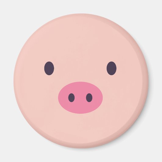 Cute Pig Magnet (Voorkant)