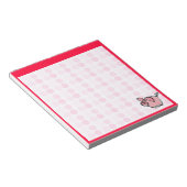 Cute Pig Notitieblok (Schuin)