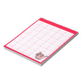 Cute Pig Notitieblok (Linkerzijde)