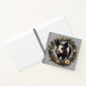 Cute Pig Notitieboek (Binnen)