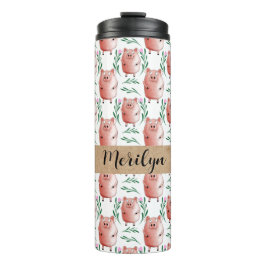 Cute Pig Nursery School Design – Adorable Farm  Thermosbeker