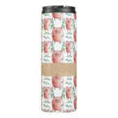 Cute Pig Nursery School Design – Adorable Farm  Thermosbeker (Achterkant)