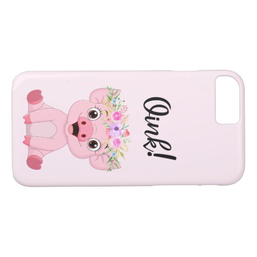 Cute Pig Oink Pig Lover Case-Mate iPhone Case (Achterkant (Horizontaal))