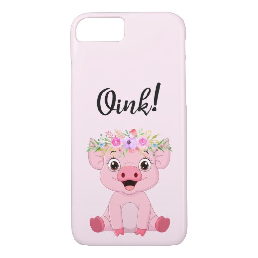 Cute Pig Oink Pig Lover Case-Mate iPhone Case (Achterkant)