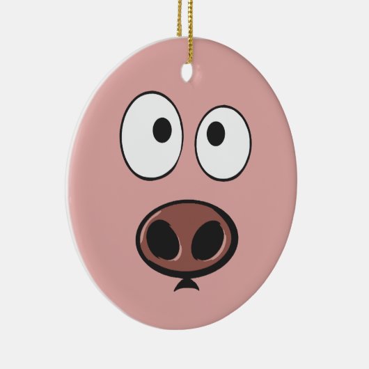 Cute Pig Ornament (Rechts)