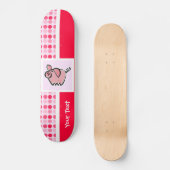Cute Pig Persoonlijk Skateboard (Voorkant)