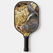 CUTE PIG PICKLEBALL PADDLE (Achterkant)