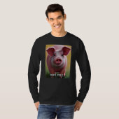 Cute Pig Piggie Oink Oink  18 T-shirt (Voorkant volledig)