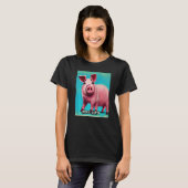 Cute Pig Piggie Oink Oink  44 T-shirt (Voorkant volledig)
