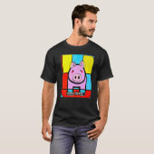 Cute Pig Piggie Oink Oink Premium_3 T-shirt (Voorkant volledig)