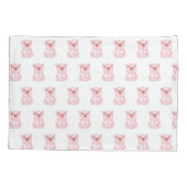 Cute Pig Pillow Hoesje Set Kussensloop (Achterkant-Links)