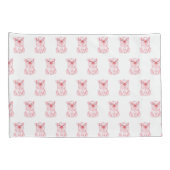 Cute Pig Pillow Hoesje Set Kussensloop (Achterkant-Rechts)