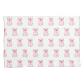 Cute Pig Pillow Hoesje Set Kussensloop (Voorkant-Rechts)