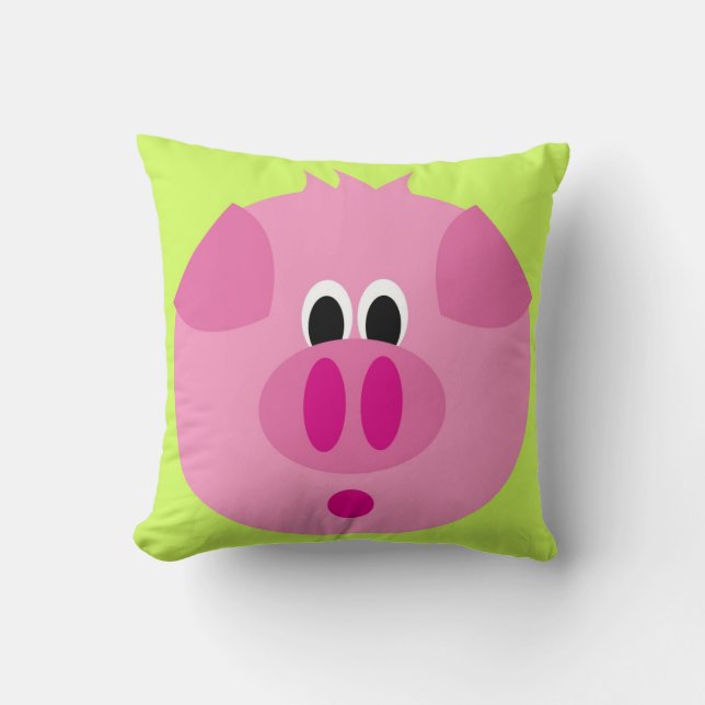 Cute Pig Pillow Kussen (Voorkant)