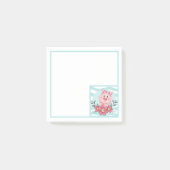 Cute Pig Post-it® Notes (Voorkant)