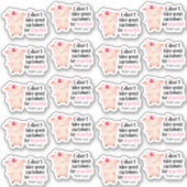 Cute Pig Pun Funny Great Customer Small Business Sticker (Voorkant)