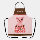 Cute Pig Pun Schort (Voorkant)