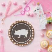 Cute Pig roast party bord (Feest)