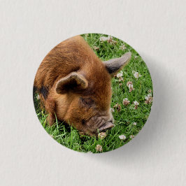 CUTE PIG RONDE BUTTON 3,2 CM