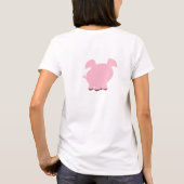 Cute Pig Smile T-Shirt (Achterkant)