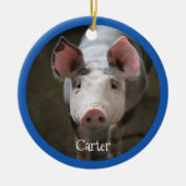 Cute Pig Specialized Ceramic Ornament (Voorkant)