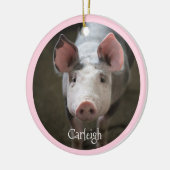Cute Pig Specialized Ceramic Ornament (Links)